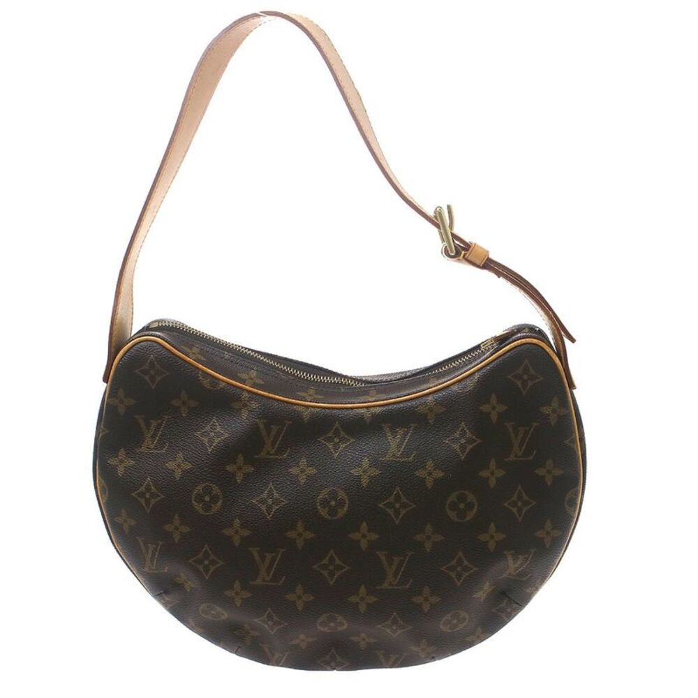 Louis Vuitton Croissant Monogram Canvas Brown Canvas Handbag